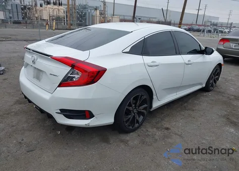 2019 Honda Civic Sport z USA, uszkodzony, nr VIN 2HGFC2F88KH533501